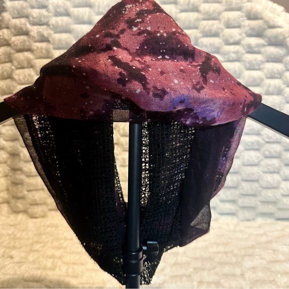 Women Galaxy Print Infinity Scarf - Picture 3 of 4